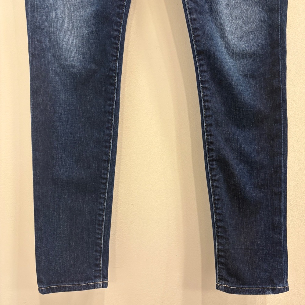 Levis Made & Crafted Pins Skinny Jeans Womens 29x32 Dark Wash Blue Made in Italy - Picture 4 of 13